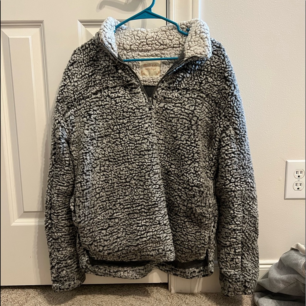 Altar’d State fuzzy quarter zip jacket